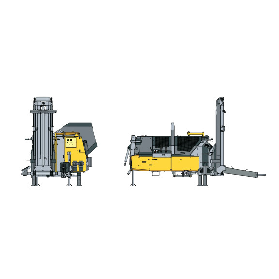 Combin&eacute; scieur/fendeur Uniforest 40/20 nouvelle g&eacute;n&eacute;ration