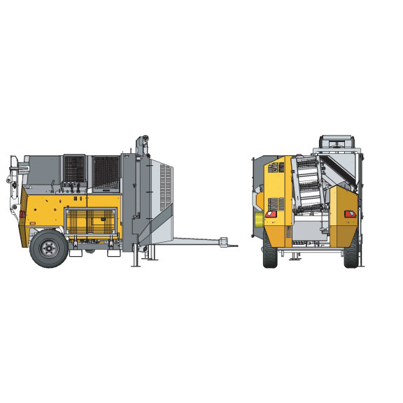 Combin&eacute; scieur/fendeur Uniforest 53/40 Premium