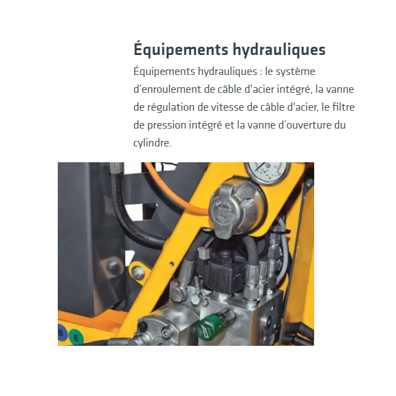 Treuil forestier Uniforest 60EH