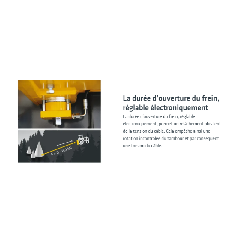 Treuil forestier Uniforest 120G