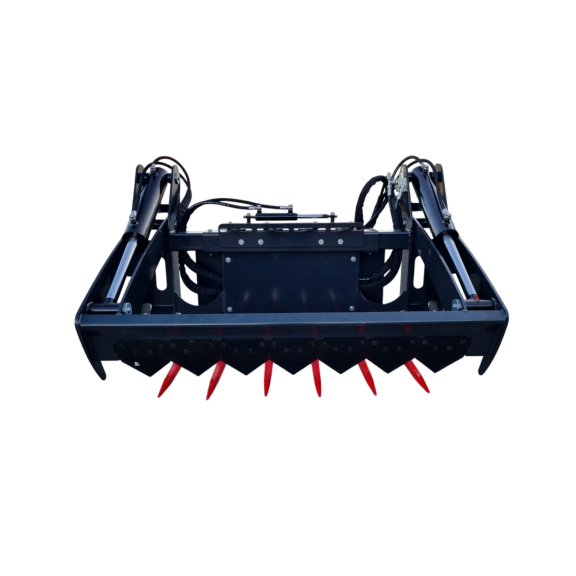 Fourche avec pince coupe balles