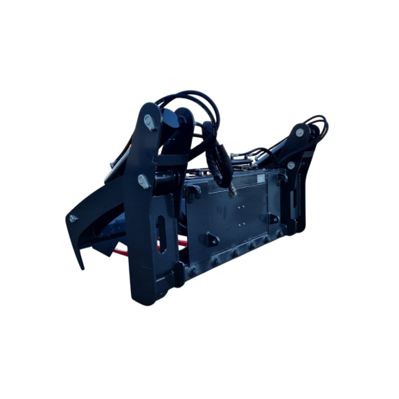 Fourche avec pince coupe balles