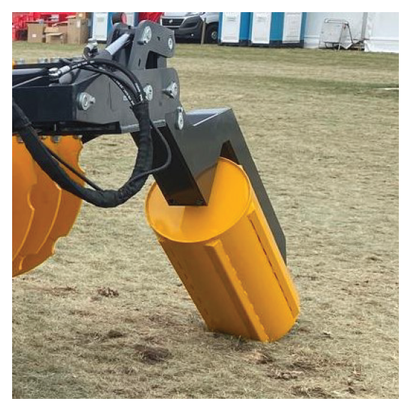 Bras tasseur lat&eacute;ral pour rouleau de tassement ensilage 2.5 et 3.0m