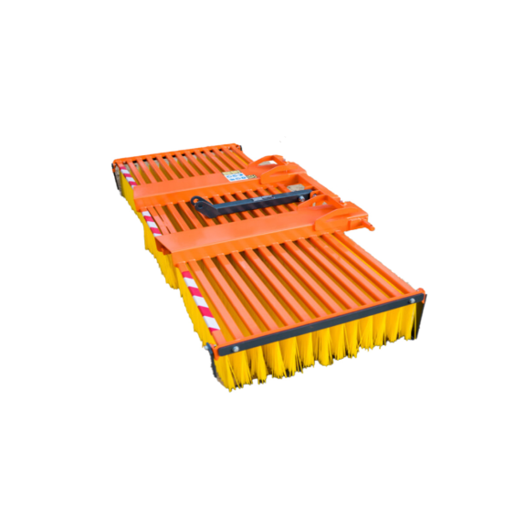 Balai pousseur 13 rangs de 1.5 &agrave; 3.0m