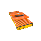 Balai pousseur 13 rangs de 1.5 &agrave; 3.0m