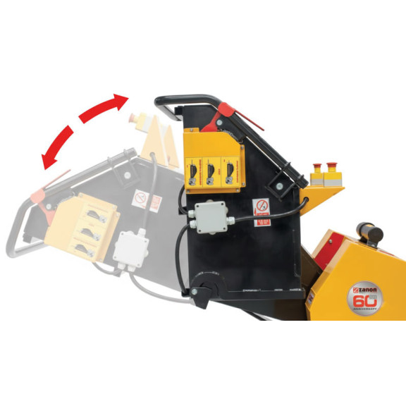 Broyeur de branche sur remorque Zanon Bio 130-C