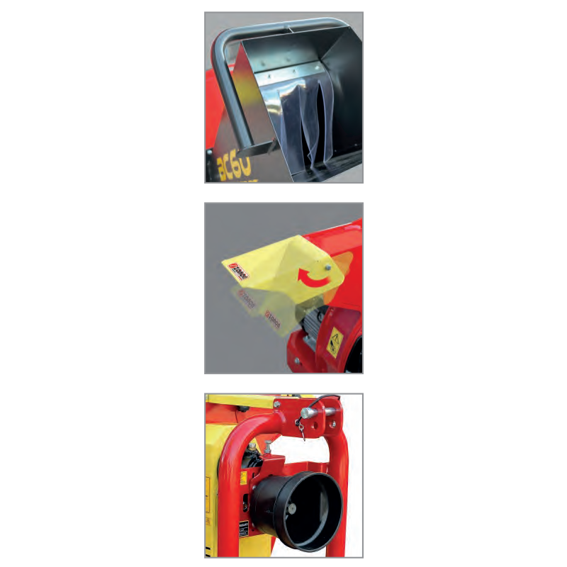 Broyeur de branche entrainement prise de force Zanon BC 60-T