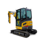 Mini-Pelle XCMG XE27E Cabine Mini-Pelle XCMG XE27E Cabine