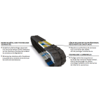 Chenilles Caoutchouc pour Mini-pelle & engin TP Chenilles Caoutchouc pour Mini-pelle & engin TP