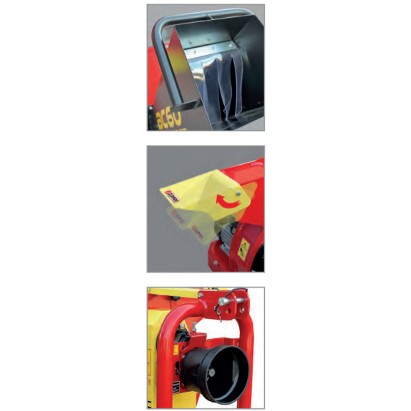 Broyeur de branche &agrave; entrainement &eacute;lectrique Zanon BC 60-E