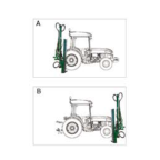 Taille haie grand bras micro tracteur GEO BRC 150 Taille haie grand bras micro tracteur GEO BRC 150