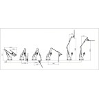 Taille haie grand bras micro tracteur GEO BRC 180 Taille haie grand bras micro tracteur GEO BRC 180