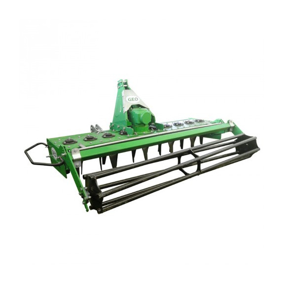 Herse rotative tracteur 30 &agrave; 60 ch GEO MG 210 rouleau cage