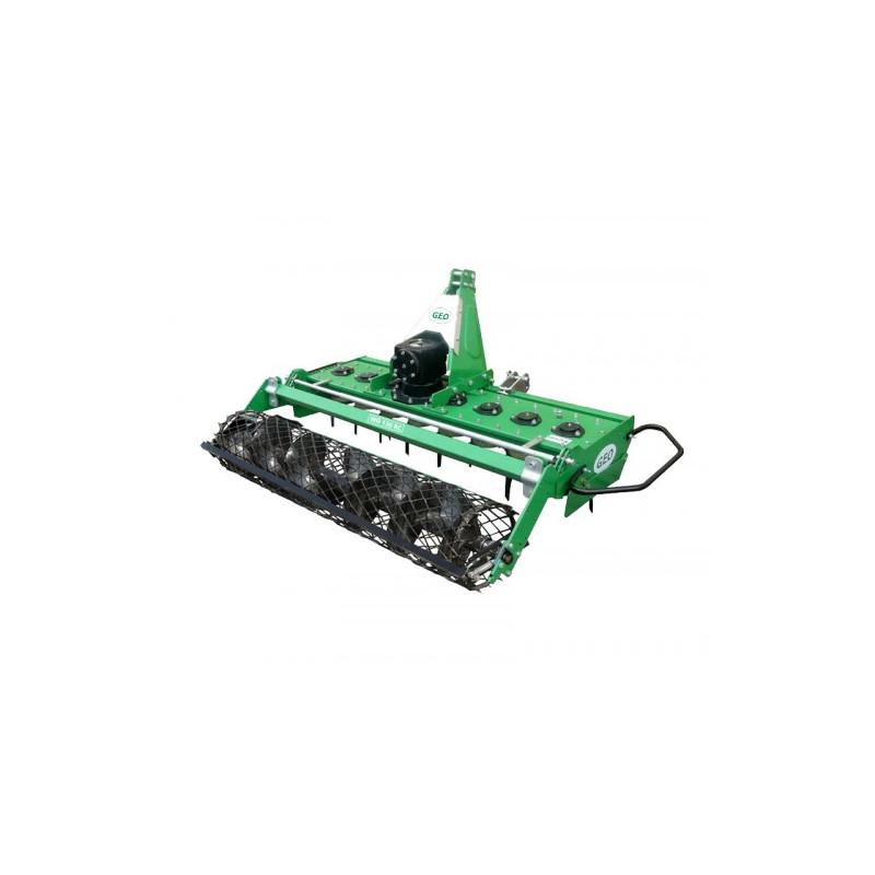 Herse rotative tracteur 25 à 35 ch GEO MG 130 rouleau grille Herse rotative tracteur 25 à 35 ch GEO MG 130 rouleau grille