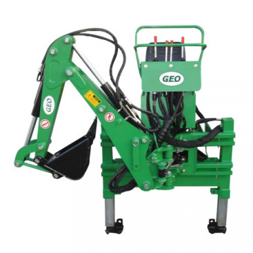 Pelle r&eacute;tro micro tracteur GEO BH5R-HSX
