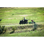 Broyeur arri&egrave;re Quad GEO ATV OT 145 (capot ouvrable)