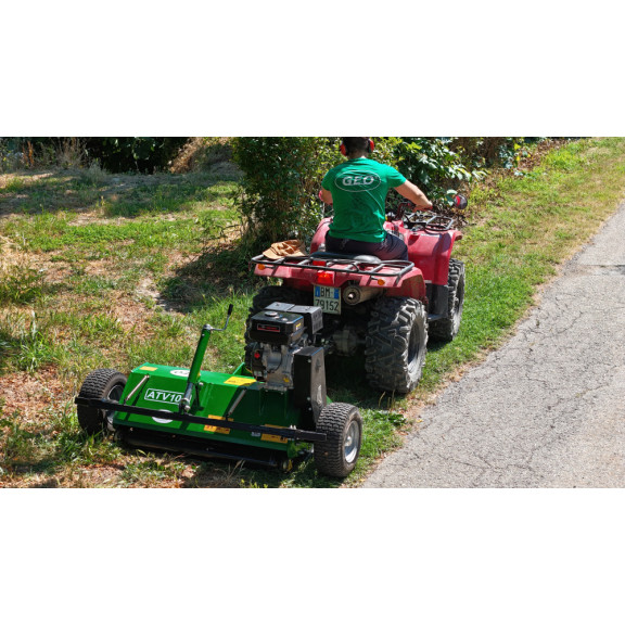 Broyeur arri&egrave;re Quad GEO ATV 105 roues lat&eacute;ral