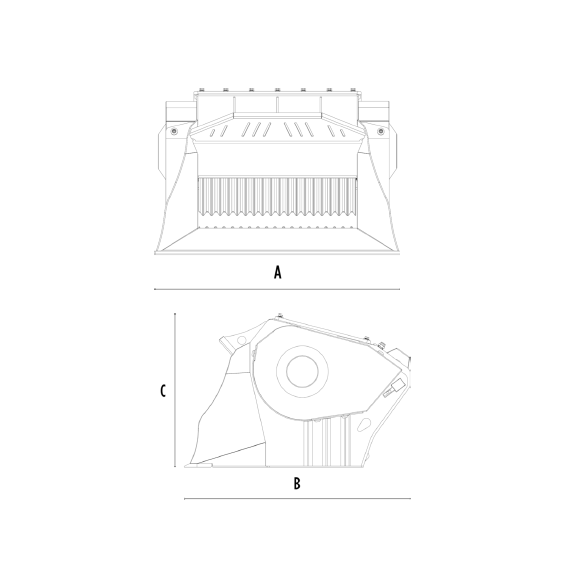 Godet concasseur MB-L120S2