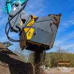 Godet cribleurs broyeur MB-HDS214 Godet cribleurs broyeur MB-HDS214