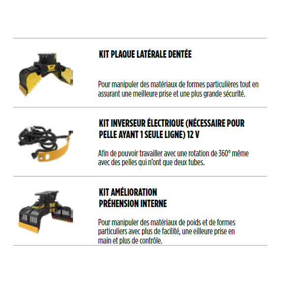 Pince de tri MB-G350 S4