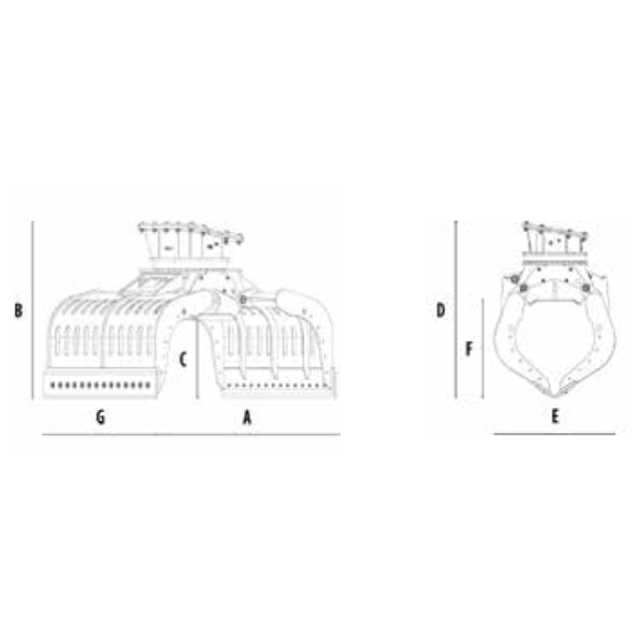 Pince de tri MB-G400 S4