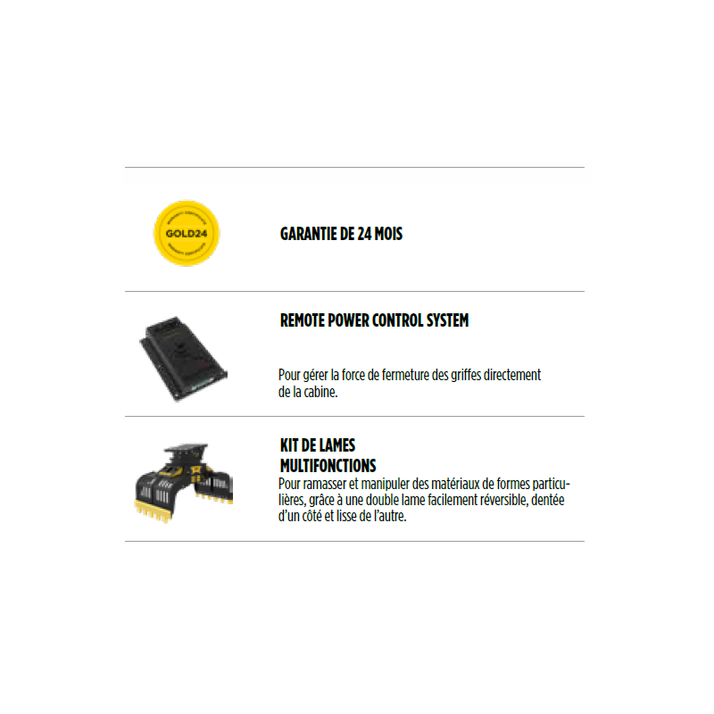 Pince de tri MB-G1500 S4