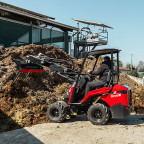 Fourche &agrave; fumier avec grappin