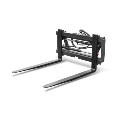 Fourche &agrave; palettes &agrave; d&eacute;port hydraulique 2.5 T