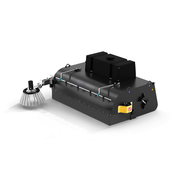 Balayeuse avec bac de ramassage 1400mm