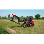 Potence avec grappin et rotateur