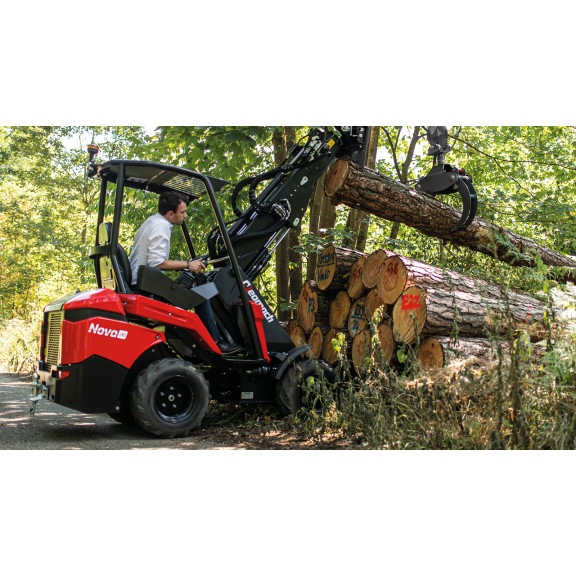 Potence avec grappin et rotateur