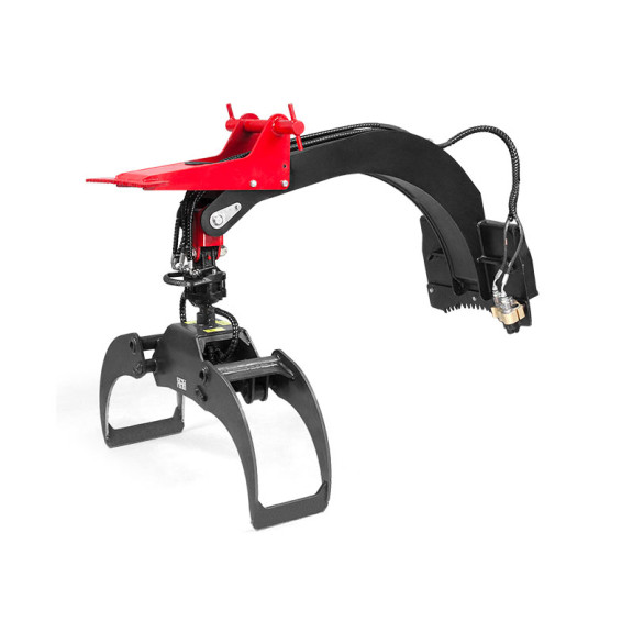 Potence avec grappin et rotateur